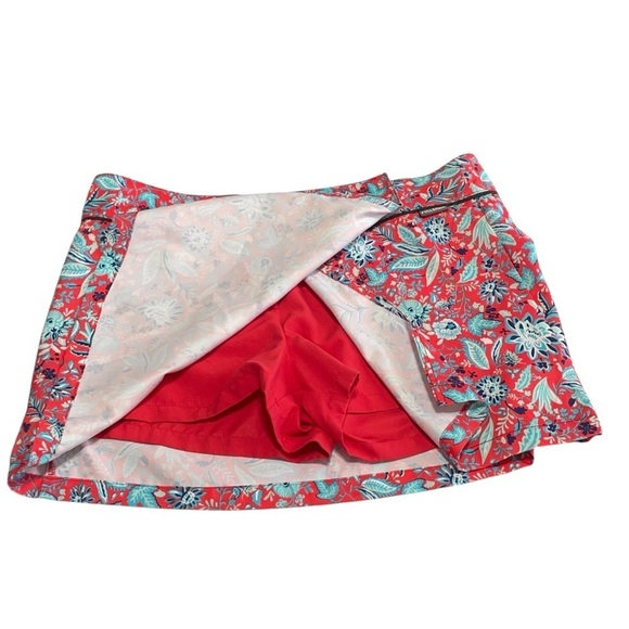 Fullsand Red and blue floral skort size XL.
Beach wear, vacation, pool - Picture 4 of 13
